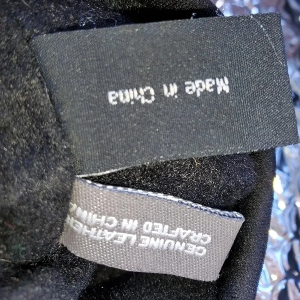 Wilson's‎ House of Leather/faux fur mittens
